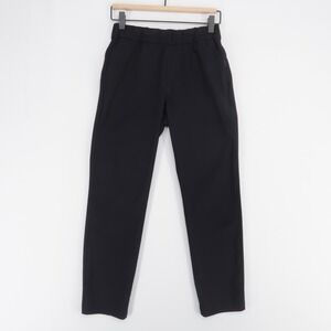 Vuori Miles Pants Womens XS Black Ankle Elastic Waist Zip Pockets Athleisure